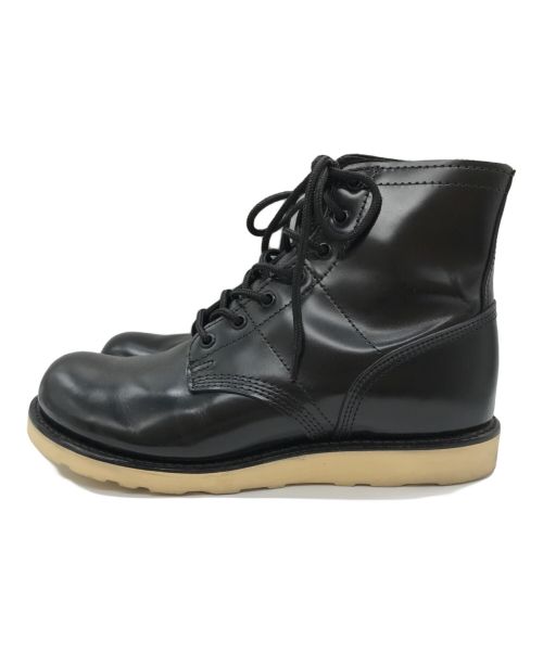 Hysteric Glamour（ヒステリックグラマー）Hysteric Glamour (ヒステリックグラマー) 6HOLE JUMP BOOT ブラック サイズ:26.5の古着・服飾アイテム