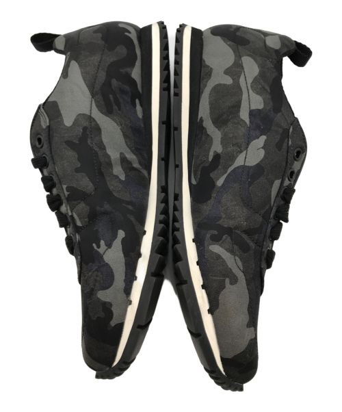 PRADA（プラダ）PRADA (プラダ) カモフラージュ柄スニーカー ブラック×グレー サイズ:6.5の古着・服飾アイテム