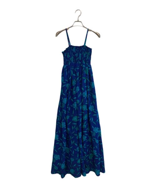 MARIHA（マリハ）MARIHA (マリハ) シルクキャミソールワンピース ブルー サイズ:-の古着・服飾アイテム