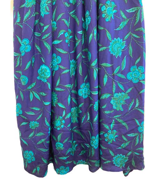 MARIHA（マリハ）MARIHA (マリハ) シルクキャミソールワンピース ブルー サイズ:-の古着・服飾アイテム