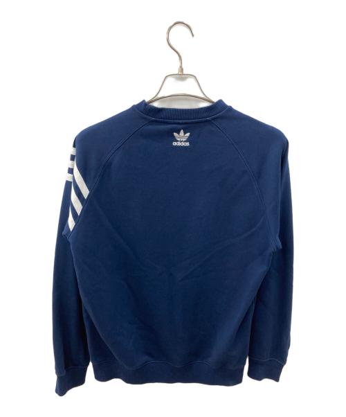 adidas（アディダス）adidas (アディダス) HUMAN MADE (ヒューマンメイド) スウェット ネイビー サイズ:Mの古着・服飾アイテム