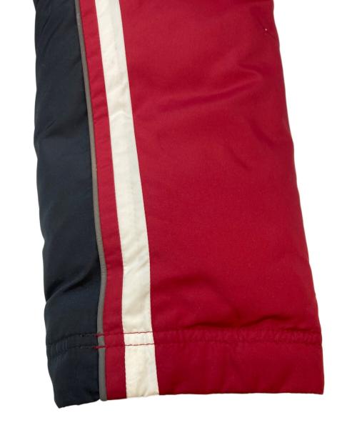 Eddie Bauer（エディーバウアー）Eddie Bauer (エディーバウアー) 古着ダウンジャケット ブラック×レッド サイズ:SIZE Lの古着・服飾アイテム