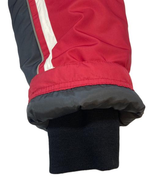 Eddie Bauer（エディーバウアー）Eddie Bauer (エディーバウアー) 古着ダウンジャケット ブラック×レッド サイズ:SIZE Lの古着・服飾アイテム