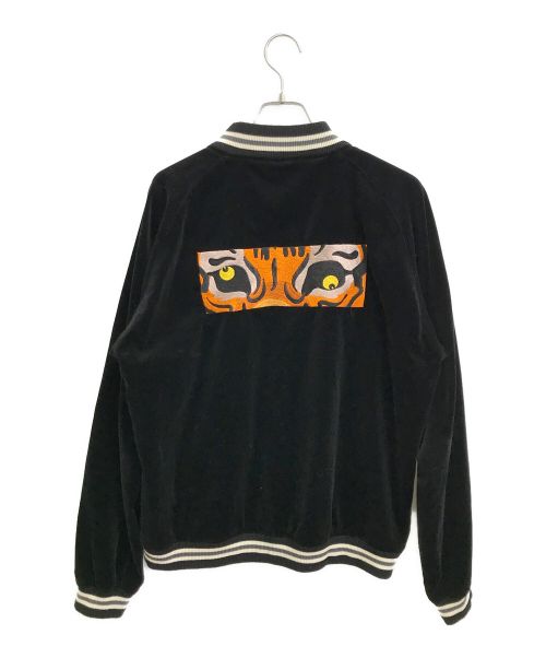 JohnUNDERCOVER（ジョンアンダーカバー）JohnUNDERCOVER (ジョンアンダーカバー) スーベニアブルゾン ブラック サイズ:４の古着・服飾アイテム