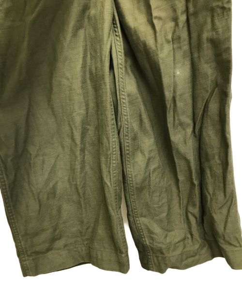 US ARMY（ユーエスアーミー）US ARMY (ユーエスアーミー) ベイカーパンツ オリーブ サイズ:Mの古着・服飾アイテム