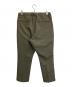 GRAMICCI (グラミチ) nonnative (ノンネイティブ) WALKER ANKLE CUT EASY SLACKS オリーブ サイズ:1：7000円