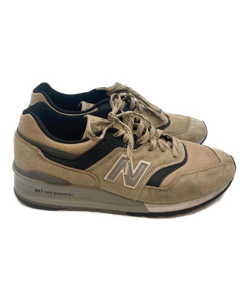 NEW BALANCE（ニューバランス）NEW BALANCE (ニューバランス) thisisneverthat (ディスイズネバーザット) M997TNV ブラック×ベージュ サイズ:26の古着・服飾アイテム