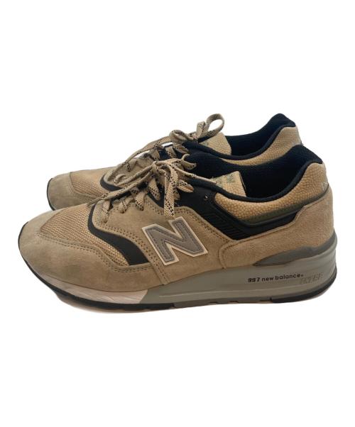 NEW BALANCE（ニューバランス）NEW BALANCE (ニューバランス) thisisneverthat (ディスイズネバーザット) M997TNV ブラック×ベージュ サイズ:26の古着・服飾アイテム