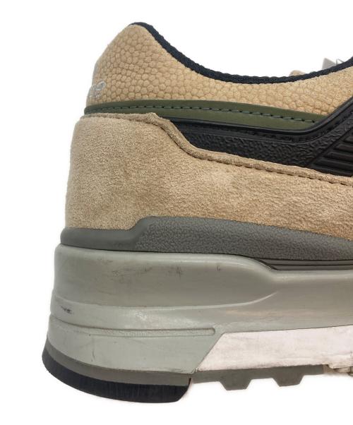 NEW BALANCE（ニューバランス）NEW BALANCE (ニューバランス) thisisneverthat (ディスイズネバーザット) M997TNV ブラック×ベージュ サイズ:26の古着・服飾アイテム