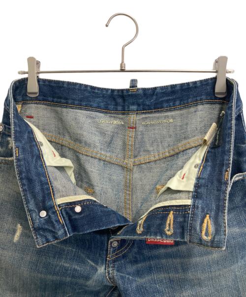 DSQUARED2（ディースクエアード）DSQUARED2 (ディースクエアード) KENNY TWISTデニムパンツ インディゴ サイズ:SIZE 111cm (W44)の古着・服飾アイテム