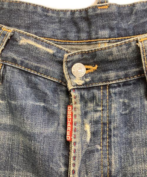 DSQUARED2（ディースクエアード）DSQUARED2 (ディースクエアード) KENNY TWISTデニムパンツ インディゴ サイズ:SIZE 111cm (W44)の古着・服飾アイテム