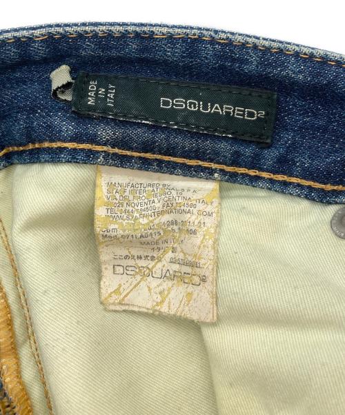 DSQUARED2（ディースクエアード）DSQUARED2 (ディースクエアード) KENNY TWISTデニムパンツ インディゴ サイズ:SIZE 111cm (W44)の古着・服飾アイテム