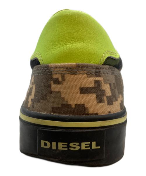 DIESEL（ディーゼル）DIESEL (ディーゼル) スニーカー オリーブ サイズ:27.5の古着・服飾アイテム
