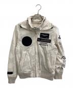 AVIREXアヴィレックス）の古着「ブルゾン」｜ホワイト