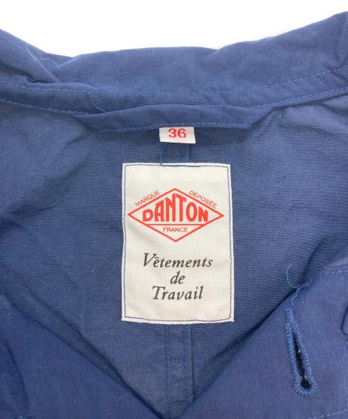 DANTON（ダントン）DANTON (ダントン) ナイロンカバーオール ブルー サイズ:SIZE 36の古着・服飾アイテム
