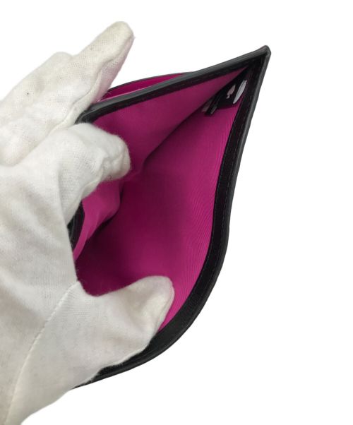 Kate Spade（ケイトスペード）Kate Spade (ケイトスペード) デヴィン フォール ポピーズ ブラック×ピンクの古着・服飾アイテム