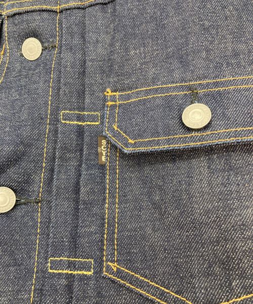 SCYEBASICS（サイベーシックス）SCYEBASICS (サイベーシックス) セルビッチデニムトラッカージャケット インディゴ サイズ:-の古着・服飾アイテム