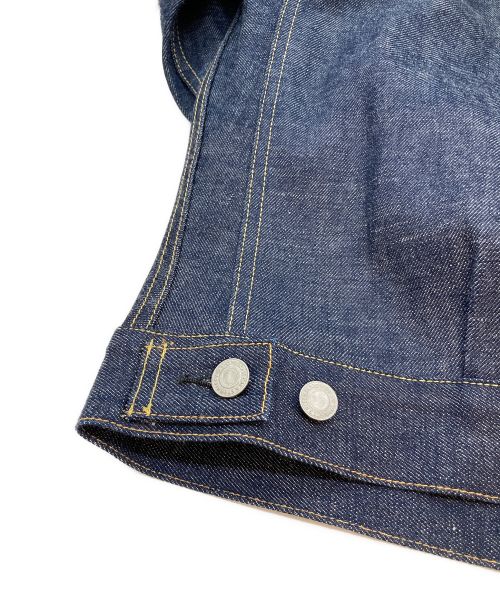 SCYEBASICS（サイベーシックス）SCYEBASICS (サイベーシックス) セルビッチデニムトラッカージャケット インディゴ サイズ:-の古着・服飾アイテム