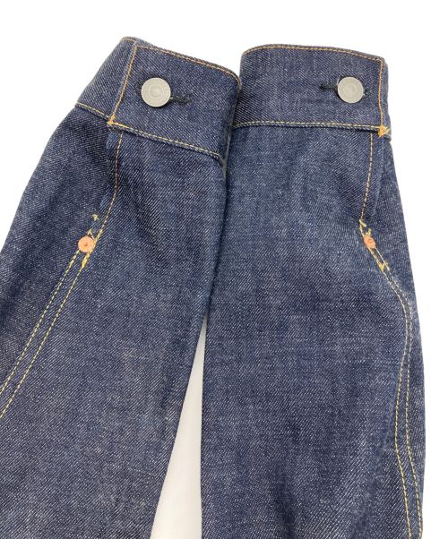 SCYEBASICS（サイベーシックス）SCYEBASICS (サイベーシックス) セルビッチデニムトラッカージャケット インディゴ サイズ:-の古着・服飾アイテム