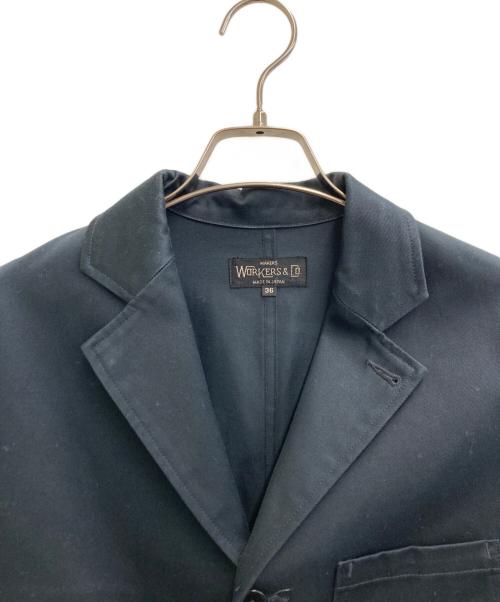WORKERS CO.（ワーカーズコー）WORKERS Co. (ワーカーズコー) Lounge Jacket ネイビー サイズ:36の古着・服飾アイテム