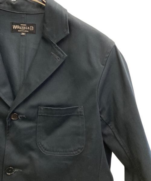 WORKERS CO.（ワーカーズコー）WORKERS Co. (ワーカーズコー) Lounge Jacket ネイビー サイズ:36の古着・服飾アイテム