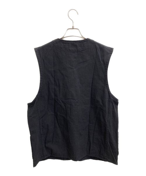 gold（ゴールド）GOLD (ゴールド) 6.5oz. SELVEDGE DUCK WORK VEST ネイビー サイズ:Mの古着・服飾アイテム