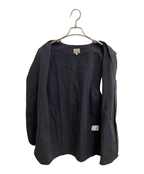 gold（ゴールド）GOLD (ゴールド) 6.5oz. SELVEDGE DUCK WORK VEST ネイビー サイズ:Mの古着・服飾アイテム