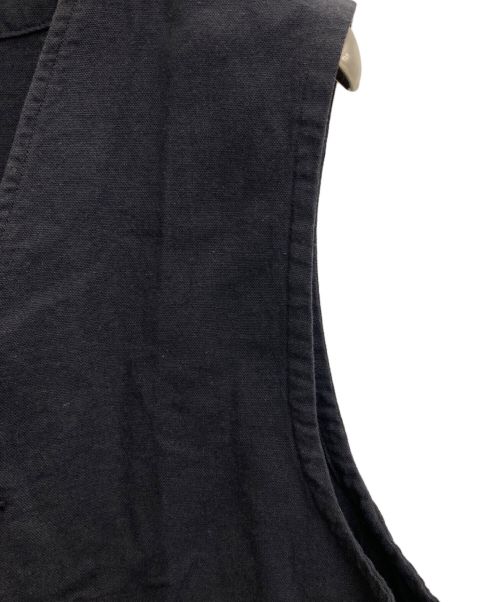 gold（ゴールド）GOLD (ゴールド) 6.5oz. SELVEDGE DUCK WORK VEST ネイビー サイズ:Mの古着・服飾アイテム