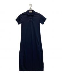 ROBE DE CHAMBRE COMME DES GARCONS（ローブドシャンブル コムデギャルソン）の古着「半袖シャツワンピース」｜ネイビー
