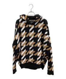 HUGO BOSS（ヒューゴ ボス）の古着「ニットパーカー」｜マルチカラー
