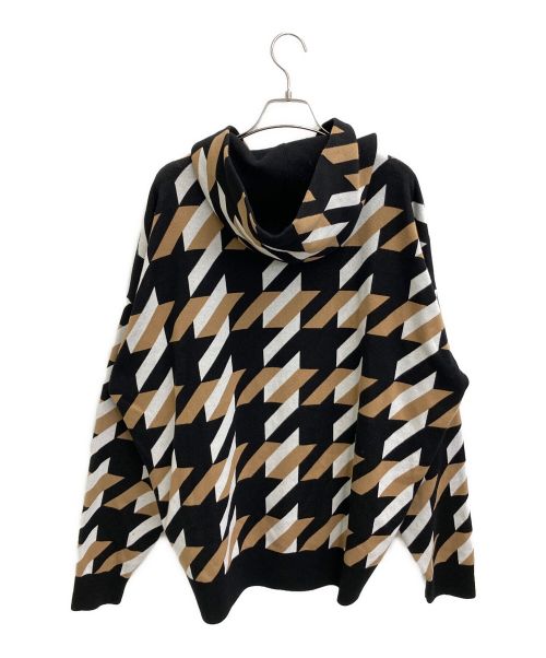 HUGO BOSS（ヒューゴ ボス）HUGO BOSS (ヒューゴ ボス) ニットパーカー マルチカラー サイズ:Mの古着・服飾アイテム