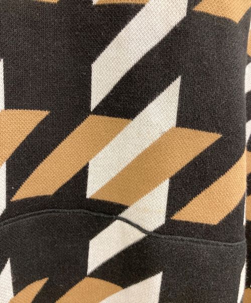 HUGO BOSS（ヒューゴ ボス）HUGO BOSS (ヒューゴ ボス) ニットパーカー マルチカラー サイズ:Mの古着・服飾アイテム