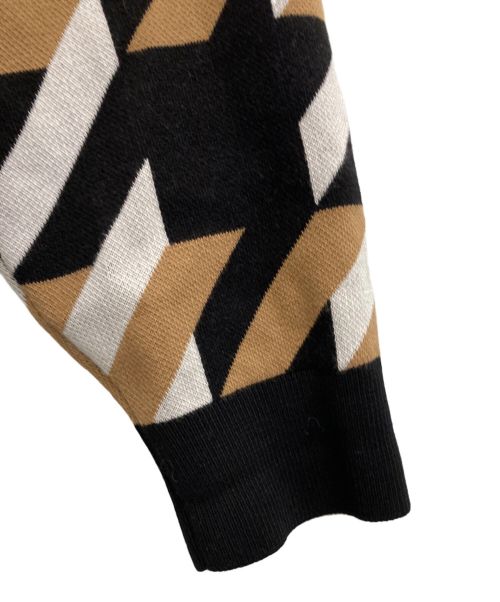 HUGO BOSS（ヒューゴ ボス）HUGO BOSS (ヒューゴ ボス) ニットパーカー マルチカラー サイズ:Mの古着・服飾アイテム