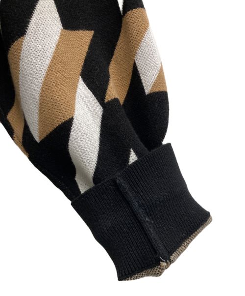 HUGO BOSS（ヒューゴ ボス）HUGO BOSS (ヒューゴ ボス) ニットパーカー マルチカラー サイズ:Mの古着・服飾アイテム