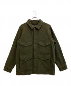 FILSONフィルソン）の古着「MACKINAW WOOL CRUISER JACKET」｜オリーブ
