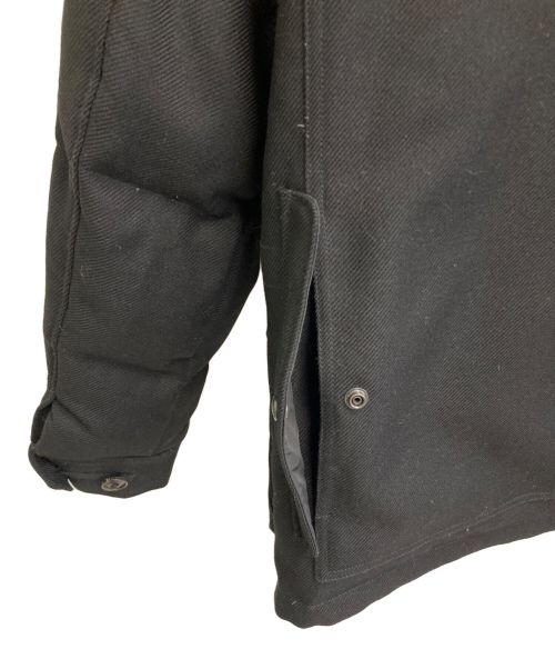 POLO RALPH LAUREN（ポロ・ラルフローレン）POLO RALPH LAUREN (ポロ・ラルフローレン) ウール切替ダウンジャケット ブラック サイズ:Mの古着・服飾アイテム