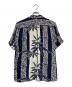 AVANTI (アヴァンティ) シルクアロハシャツ ネイビー サイズ:XS：2500円