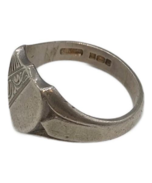 -（-）- (-) ヴィンテージ彫刻リング シルバー サイズ:19号の古着・服飾アイテム