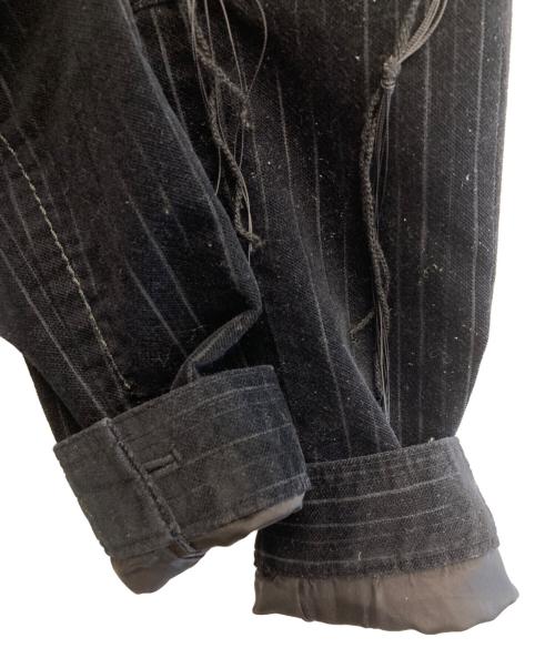 MARITHE+FRANCOIS GIRBAUD（マリテフランソワジルボー）MARITHE+FRANCOIS GIRBAUD (マリテフランソワジルボー) ベロアジャケット ブラック サイズ:Sの古着・服飾アイテム