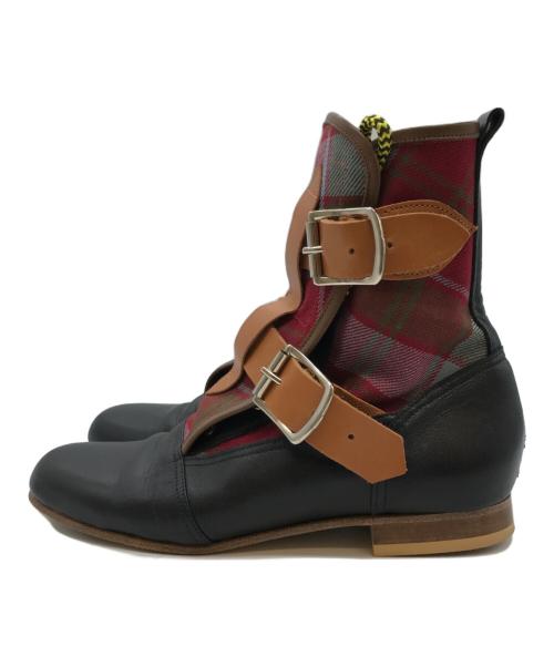 Vivienne Westwood（ヴィヴィアンウエストウッド）Vivienne Westwood (ヴィヴィアンウエストウッド) SEDITIONARIES BOOT ブラック サイズ:4の古着・服飾アイテム