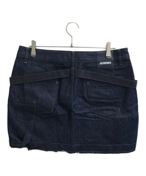 jacquemus（ジャックムス）JACQUEMUS (ジャックムス) デニムスカート インディゴ サイズ:35の古着・服飾アイテム