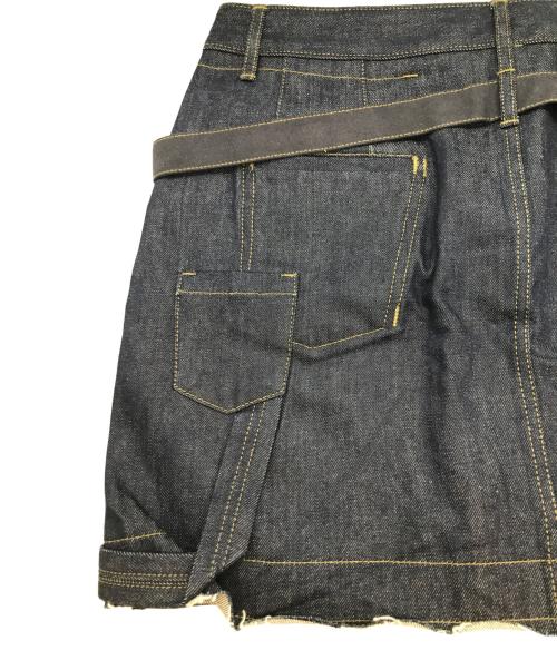 jacquemus（ジャックムス）JACQUEMUS (ジャックムス) デニムスカート インディゴ サイズ:35の古着・服飾アイテム