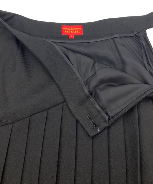 Vivienne Westwood RED LABEL（ヴィヴィアンウエストウッドレッドレーベル）Vivienne Westwood RED LABEL (ヴィヴィアンウエストウッドレッドレーベル) スカート ブラック サイズ:3の古着・服飾アイテム