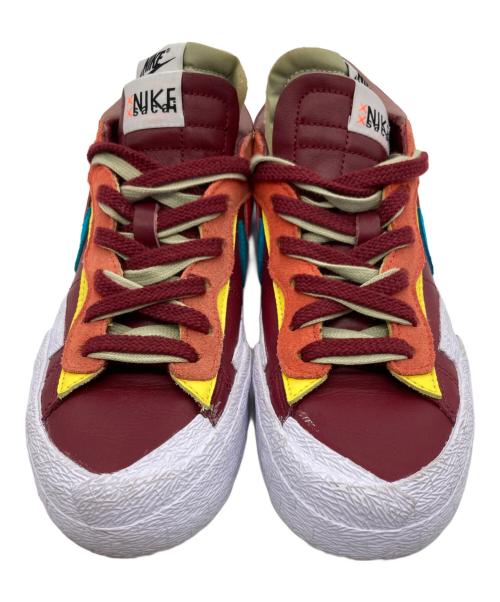 NIKE（ナイキ）NIKE (ナイキ) sacai (サカイ) KAWS (カウズ) ローカットスニーカー レッド サイズ:24.5の古着・服飾アイテム