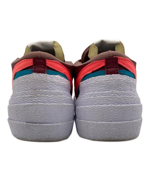 NIKE（ナイキ）NIKE (ナイキ) sacai (サカイ) KAWS (カウズ) ローカットスニーカー レッド サイズ:24.5の古着・服飾アイテム