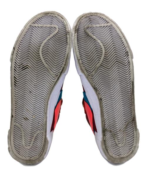 NIKE（ナイキ）NIKE (ナイキ) sacai (サカイ) KAWS (カウズ) ローカットスニーカー レッド サイズ:24.5の古着・服飾アイテム