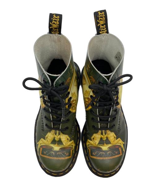 Dr.Martens（ドクターマーチン）Dr.Martens (ドクターマーチン) DI PAOLO 8ホールブーツ マルチカラー サイズ:37の古着・服飾アイテム