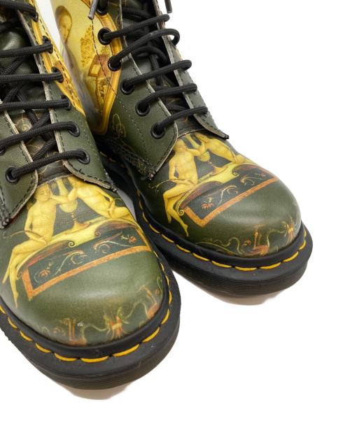 Dr.Martens（ドクターマーチン）Dr.Martens (ドクターマーチン) DI PAOLO 8ホールブーツ マルチカラー サイズ:37の古着・服飾アイテム