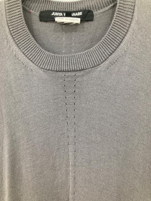 JUNYA WATANABE COMME des GARCONS（(ジュンヤワタナベ コムデギャルソン）JUNYA WATANABE COMME des GARCONS ((ジュンヤワタナベ コムデギャルソン) ノースリーブニット グレー サイズ:Ｓの古着・服飾アイテム