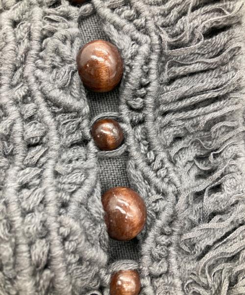 JUNYA WATANABE COMME des GARCONS（(ジュンヤワタナベ コムデギャルソン）JUNYA WATANABE COMME des GARCONS ((ジュンヤワタナベ コムデギャルソン) ノースリーブニット グレー サイズ:Ｓの古着・服飾アイテム